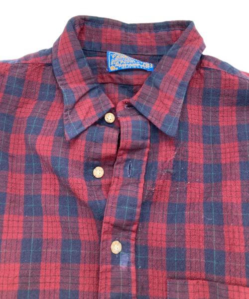 PENDLETON（ペンドルトン）PENDLETON (ペンドルトン) ウールチェックシャツ レッド サイズ:XLの古着・服飾アイテム