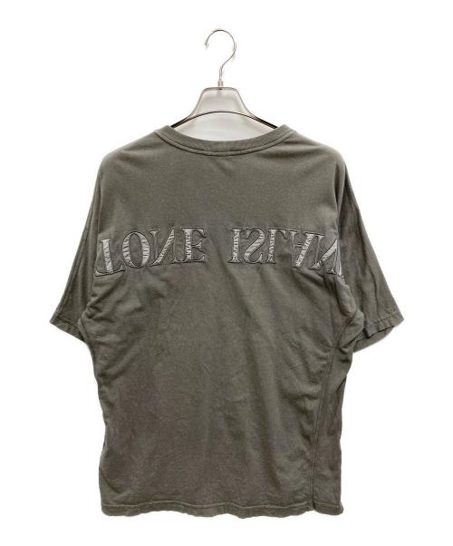 STONE ISLAND（ストーンアイランド）STONE ISLAND (ストーンアイランド) OLD DYE TREATMENT tee グレー サイズ:Ｌの古着・服飾アイテム