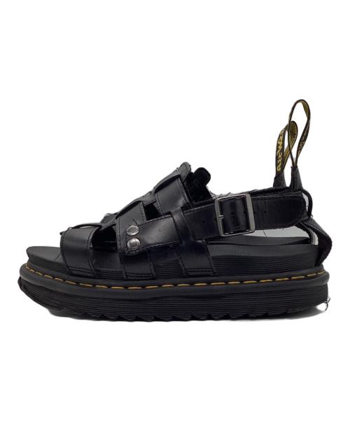 Dr.Martens（ドクターマーチン）Dr.Martens (ドクターマーチン) TERRY サンダル ブラック サイズ:UK6の古着・服飾アイテム