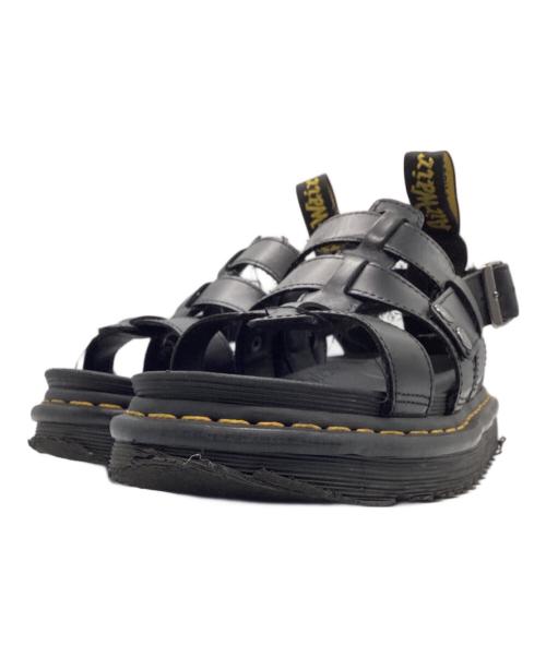 Dr.Martens（ドクターマーチン）Dr.Martens (ドクターマーチン) TERRY サンダル ブラック サイズ:UK6の古着・服飾アイテム