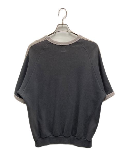 HUMAN MADE（ヒューマンメイド）HUMAN MADE (ヒューマンメイド) S/S SWEATSHIRT グレー サイズ:Lの古着・服飾アイテム