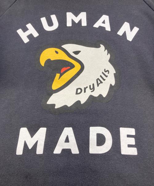 HUMAN MADE（ヒューマンメイド）HUMAN MADE (ヒューマンメイド) S/S SWEATSHIRT グレー サイズ:Lの古着・服飾アイテム