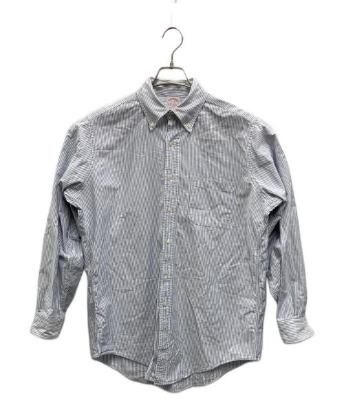 BROOKS BROTHERS（ブルックスブラザーズ）BROOKS BROTHERS (ブルックスブラザーズ) Makersストライプシャツ ブルー サイズ:15　1/2の古着・服飾アイテム
