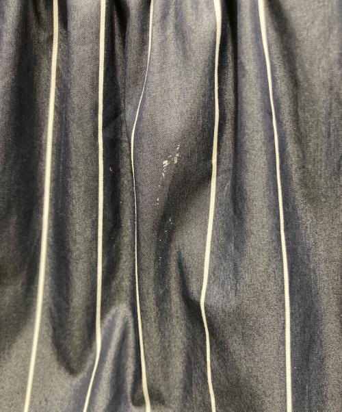 BLENHEIM（ブレンヘイム）BLENHEIM (ブレンヘイム) ノースリーブストライプティアードワンピース ネイビー サイズ:Sの古着・服飾アイテム