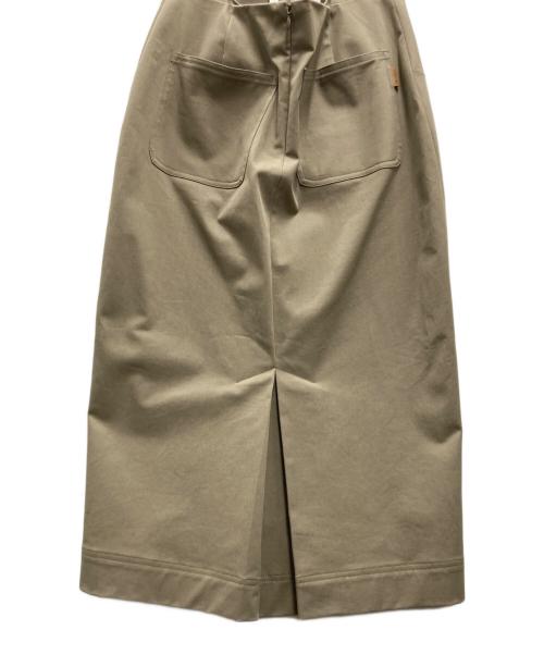 MaxMara（マックスマーラ）MaxMara (マックスマーラ) OLIVI コットンストレッチワークウェアドレス オリーブ サイズ:4 未使用品の古着・服飾アイテム