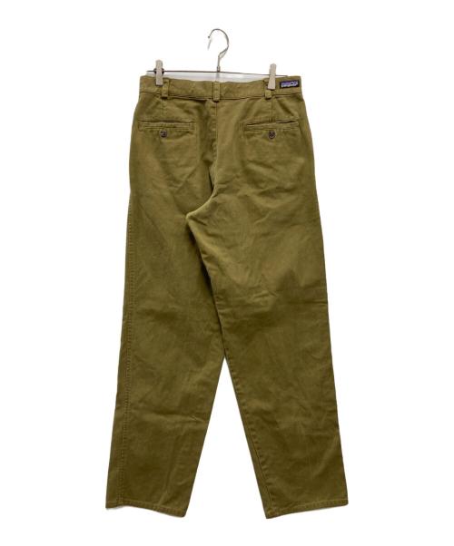 Patagonia（パタゴニア）Patagonia (パタゴニア) 2タックコットンパンツ オリーブ サイズ:SIZE W32の古着・服飾アイテム