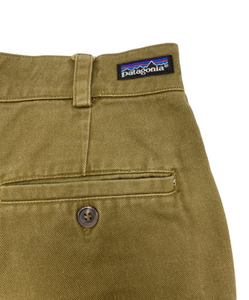 Patagonia（パタゴニア）Patagonia (パタゴニア) 2タックコットンパンツ オリーブ サイズ:SIZE W32の古着・服飾アイテム