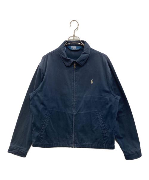 POLO RALPH LAUREN（ポロ・ラルフローレン）POLO RALPH LAUREN (ポロ・ラルフローレン) スイングトップ ネイビー サイズ:Mの古着・服飾アイテム