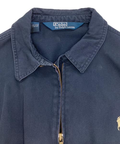 POLO RALPH LAUREN（ポロ・ラルフローレン）POLO RALPH LAUREN (ポロ・ラルフローレン) スイングトップ ネイビー サイズ:Mの古着・服飾アイテム