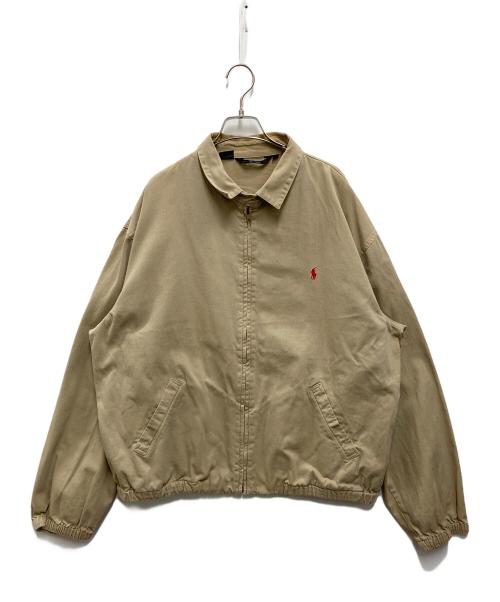 POLO RALPH LAUREN（ポロ・ラルフローレン）POLO RALPH LAUREN (ポロ・ラルフローレン) スイングトップ ベージュ サイズ:XLの古着・服飾アイテム