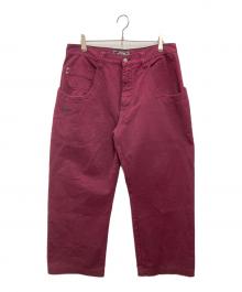Jnco（ジェーエヌシーオー）の古着「カラーバギーデニム」｜ボルドー