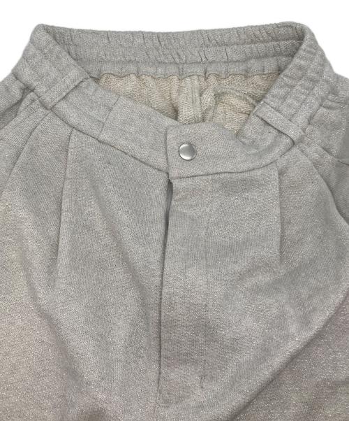 CONSE（コンセ）CONSE (コンセ) ラメスウェットパンツ ホワイト サイズ:Sの古着・服飾アイテム