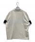 Deci Couture (デシクチュール) Logo Embroidery Two-Tone Rugby Shirt ホワイト サイズ:FREE 未使用品：13000円