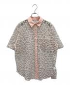 bow.aボウ・エー）の古着「FLORET BLOUSE」｜ピンク