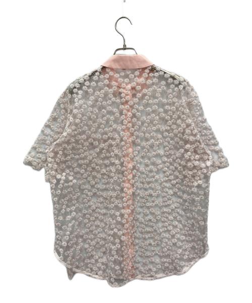 bow.a（ボウ・エー）bow.a (ボウ・エー) FLORET BLOUSE ピンク サイズ:FREE 未使用品の古着・服飾アイテム