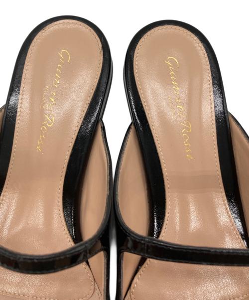 Gianvito Rossi（ジャンヴィト ロッシ）Gianvito Rossi (ジャンヴィト ロッシ) ポインテッドトゥ ミュール ブラック サイズ:SIZE 37の古着・服飾アイテム