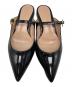 中古・古着 Gianvito Rossi (ジャンヴィト ロッシ) ポインテッドトゥ ミュール ブラック サイズ:SIZE 37：17000円