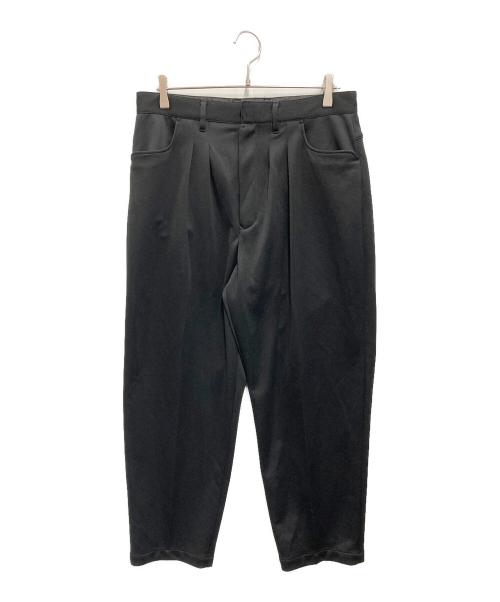 FARAH（ファーラー）FARAH (ファーラー) Two Tuck Wide Tapered Pants ブラック サイズ:W34の古着・服飾アイテム