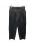 FARAH（ファーラー）の古着「Two Tuck Wide Tapered Pants」｜ブラック