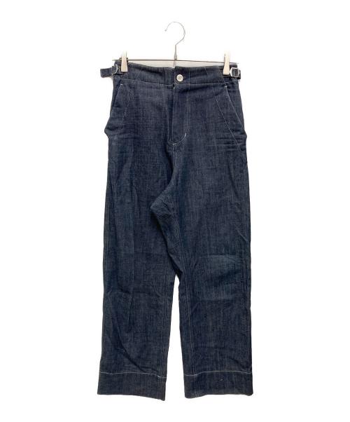 UNDECORATED（アンデコレイテッド）UNDECORATED (アンデコレイテッド) ORGANIC CO TWILL PT インディゴ サイズ:1の古着・服飾アイテム