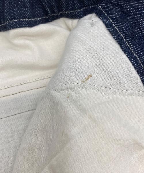 UNDECORATED（アンデコレイテッド）UNDECORATED (アンデコレイテッド) ORGANIC CO TWILL PT インディゴ サイズ:1の古着・服飾アイテム
