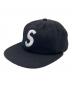 Supreme（シュプリーム）の古着「BOILED WOOL 6-PANEL CAP」｜ブラック