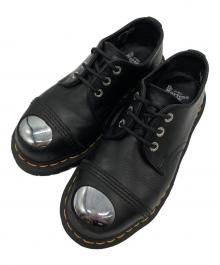 Dr.Martens（ドクターマーチン）の古着「LUXOR 3EYE スチールトゥ 3ホール シューズ」｜ブラック
