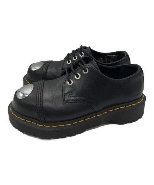 Dr.Martens（ドクターマーチン）Dr.Martens (ドクターマーチン) LUXOR 3EYE スチールトゥ 3ホール シューズ ブラック サイズ:UK3の古着・服飾アイテム