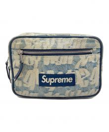 SUPREME（シュプリーム）の古着「Fat Tip Jacquard Denim Waist Bag」｜インディゴ