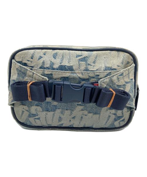 SUPREME（シュプリーム）SUPREME (シュプリーム) Fat Tip Jacquard Denim Waist Bag インディゴの古着・服飾アイテム