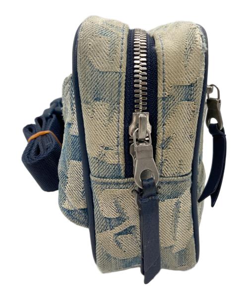 SUPREME（シュプリーム）SUPREME (シュプリーム) Fat Tip Jacquard Denim Waist Bag インディゴの古着・服飾アイテム