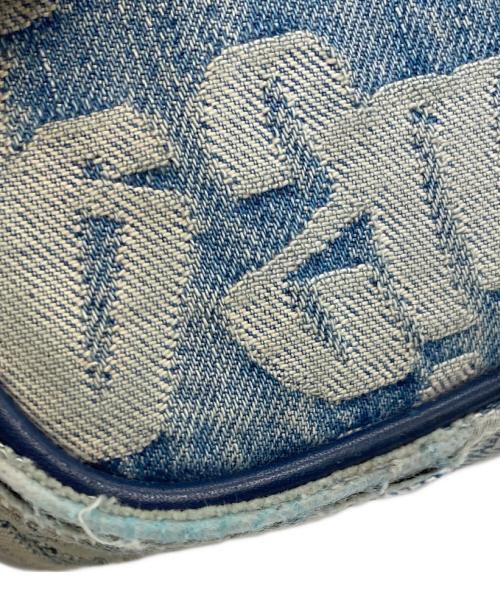 SUPREME（シュプリーム）SUPREME (シュプリーム) Fat Tip Jacquard Denim Waist Bag インディゴの古着・服飾アイテム