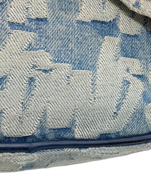 SUPREME（シュプリーム）SUPREME (シュプリーム) Fat Tip Jacquard Denim Waist Bag インディゴの古着・服飾アイテム