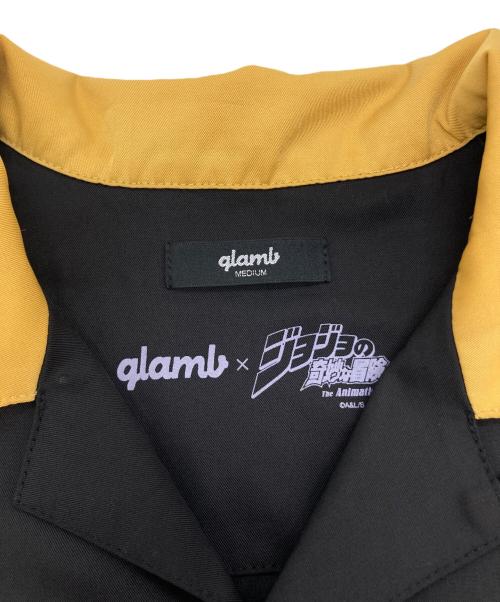 glamb（グラム）glamb (グラム) ジョジョの奇妙な冒険 (ジョジョノキミョウナボウケン) Hol Horse ＆ Boingo Shirt ブラック サイズ:Mの古着・服飾アイテム