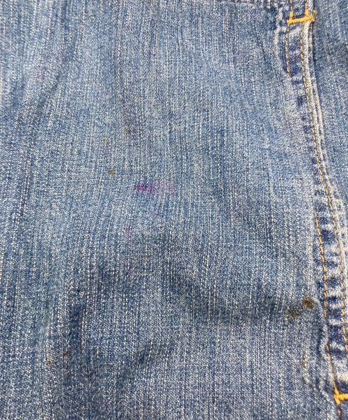 Hysteric Glamour（ヒステリックグラマー）Hysteric Glamour (ヒステリックグラマー) SPEAK NO EVIL刺繍 プルオーバーデニムシャツ インディゴ サイズ:FREEの古着・服飾アイテム