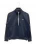 FRED PERRY（フレッドペリー）の古着「ハーフジップスウェット」｜ネイビー