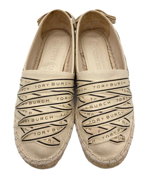 TORY BURCH（トリーバーチ）TORY BURCH (トリーバーチ) エスパドリーユ ベージュ サイズ:5 1/2の古着・服飾アイテム