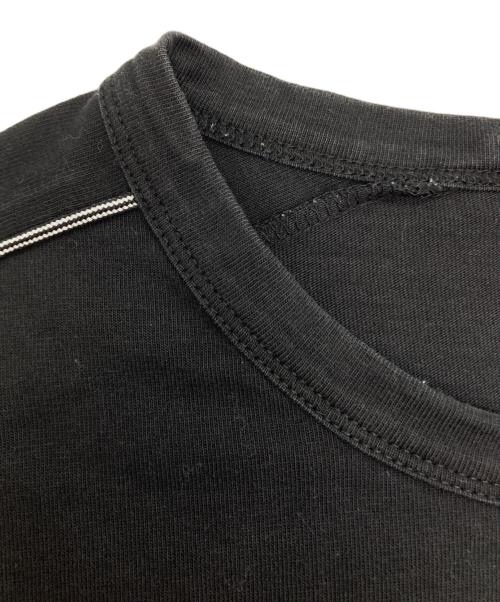 MONCLER（モンクレール）MONCLER (モンクレール) ラバープリントTシャツ ブラック サイズ:Sの古着・服飾アイテム