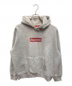 SUPREMEシュプリーム）の古着「Inside Out Box Logo Hoodie」｜グレー