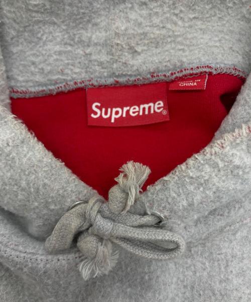 SUPREME（シュプリーム）Supreme (シュプリーム) Inside Out Box Logo Hoodie グレー サイズ:Mの古着・服飾アイテム