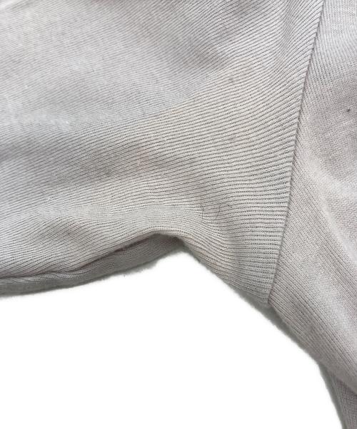 BLUE LABEL CRESTBRIDGE（ブルーレーベルクレストブリッジ）BLUE LABEL CRESTBRIDGE (ブルーレーベルクレストブリッジ) ドッキング長袖ワンピース グレー サイズ:SIZE 36の古着・服飾アイテム