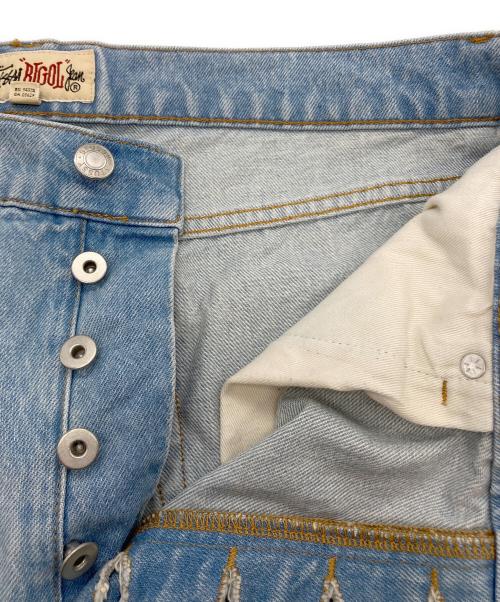 stussy（ステューシー）stussy (ステューシー) BIG OL' JEAN DENIM インディゴ サイズ:34の古着・服飾アイテム