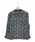WACKO MARIA (ワコマリア) PYTHON OPEN COLLAR SHIRT ブラック サイズ:L：20000円