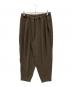 UNITED ARROWS & SONS（ユナイテッドアローズ＆サンズ）の古着「Ⅲ 2P JODHPURS」｜ブラウン
