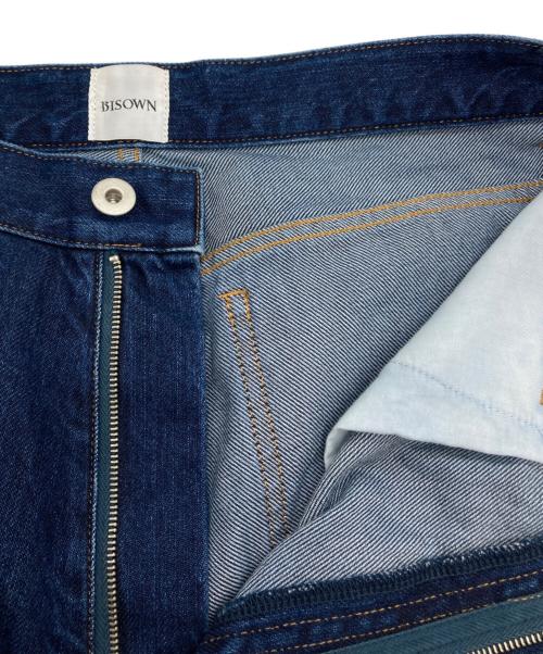 BISOWN（ビソウン）BISOWN (ビソウン) BISOWN FLAIR DENIM インディゴ サイズ:3の古着・服飾アイテム