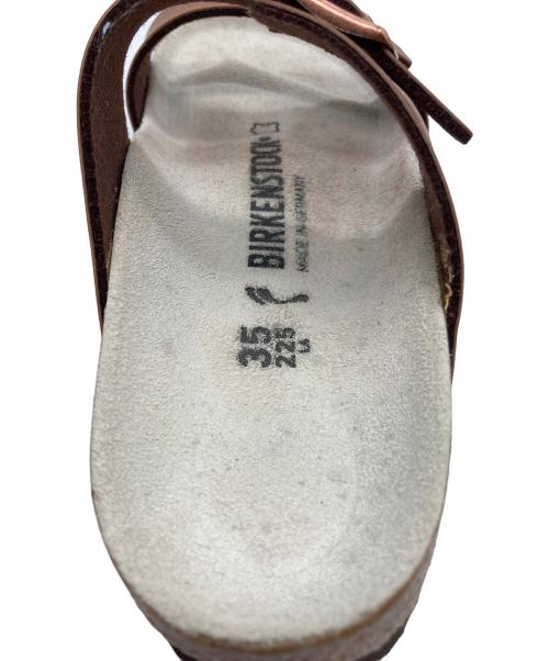 BIRKENSTOCK（ビルケンシュトック）BIRKENSTOCK (ビルケンシュトック) SYDNEY サンダル ベージュ サイズ:22.5cmの古着・服飾アイテム