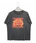 HARLEY-DAVIDSON（ハーレーダビッドソン）の古着「【古着】狼 イーグル プリント Tシャツ」｜ブラック