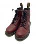 Dr.Martens（ドクターマーチン）の古着「1460 8 ホール ブーツ」｜レッド