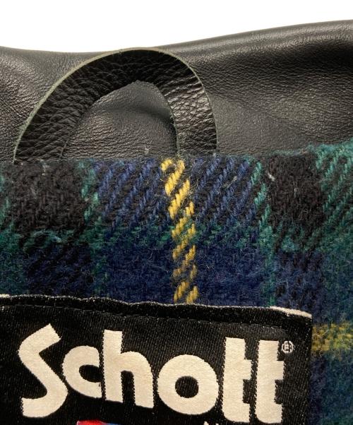 Schott（ショット）Schott (ショット) 【古着】シングルライダースジャケット ブラック サイズ:38の古着・服飾アイテム