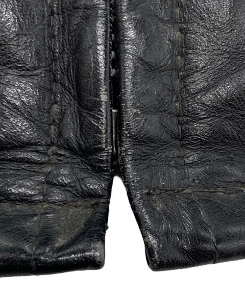 Schott（ショット）Schott (ショット) 【古着】シングルライダースジャケット ブラック サイズ:38の古着・服飾アイテム
